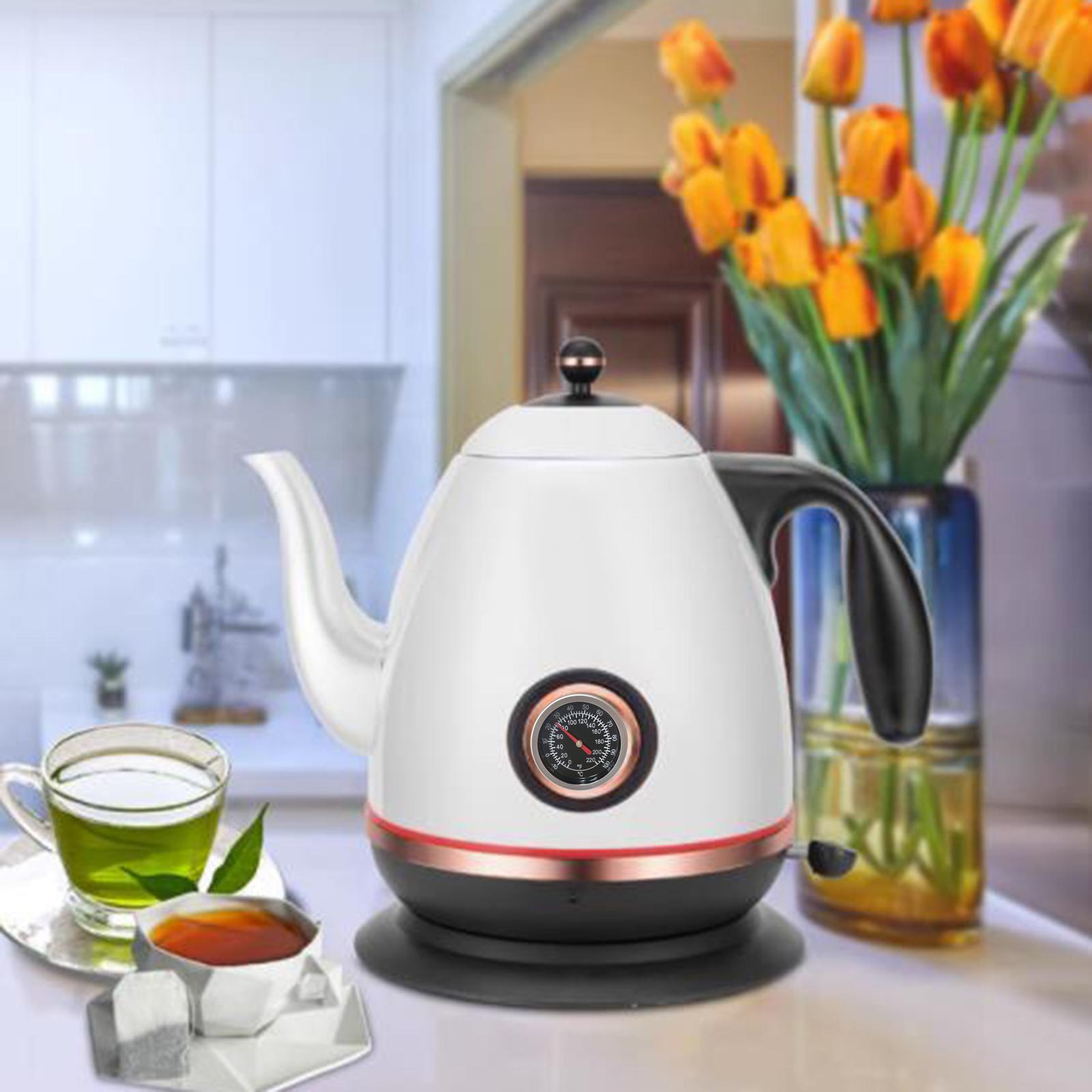 Kitchen Appliances Video - Aço inoxidável Chaleira Dial Termômetro, escala
