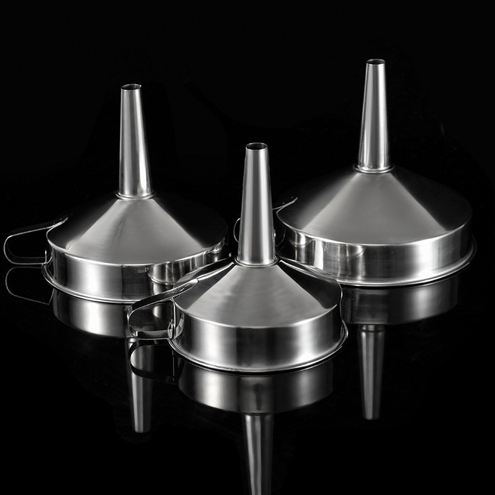 Kitchen Appliances Garage - Funil de Aço Inoxidável com Boca