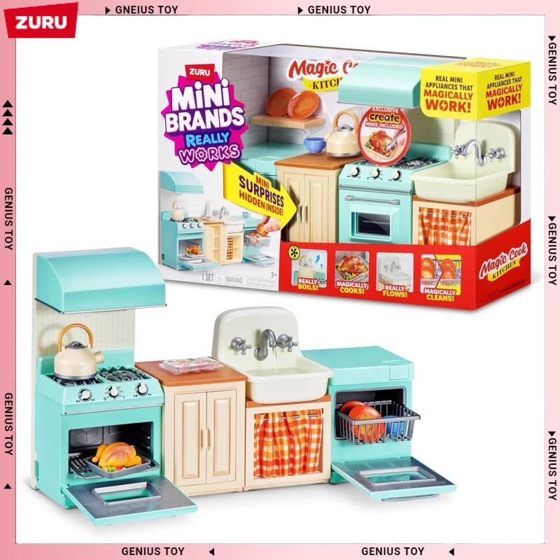 Kitchen Appliances Cooking - Conjunto de Cozinha Mágica Zuru Mini