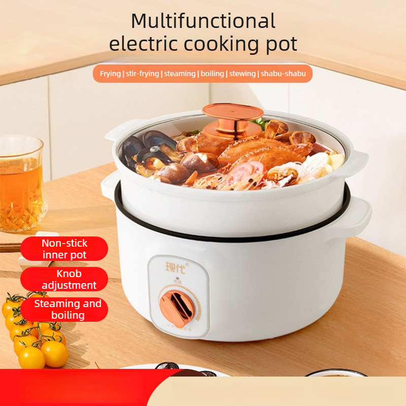 Kitchen Appliances Cooking - Mini panela elétrica multifuncional portátil para