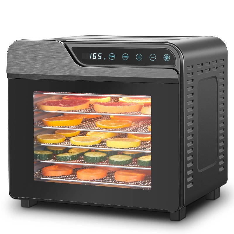 Dehydrator Tray Electric - 8 bandejas de aço inoxidável 625W,