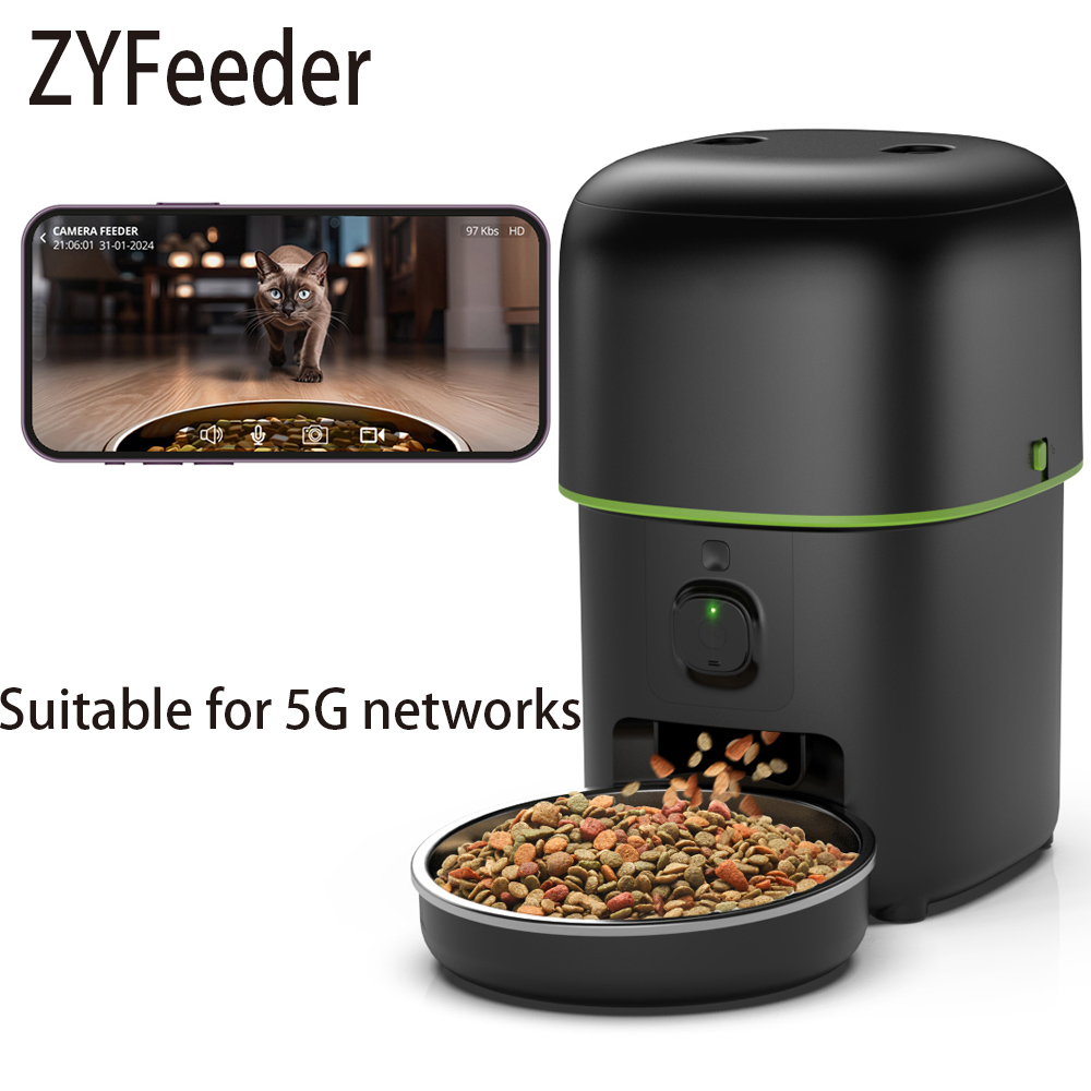Kitchen Appliances Video - 2l 5g câmera alimentador de animais