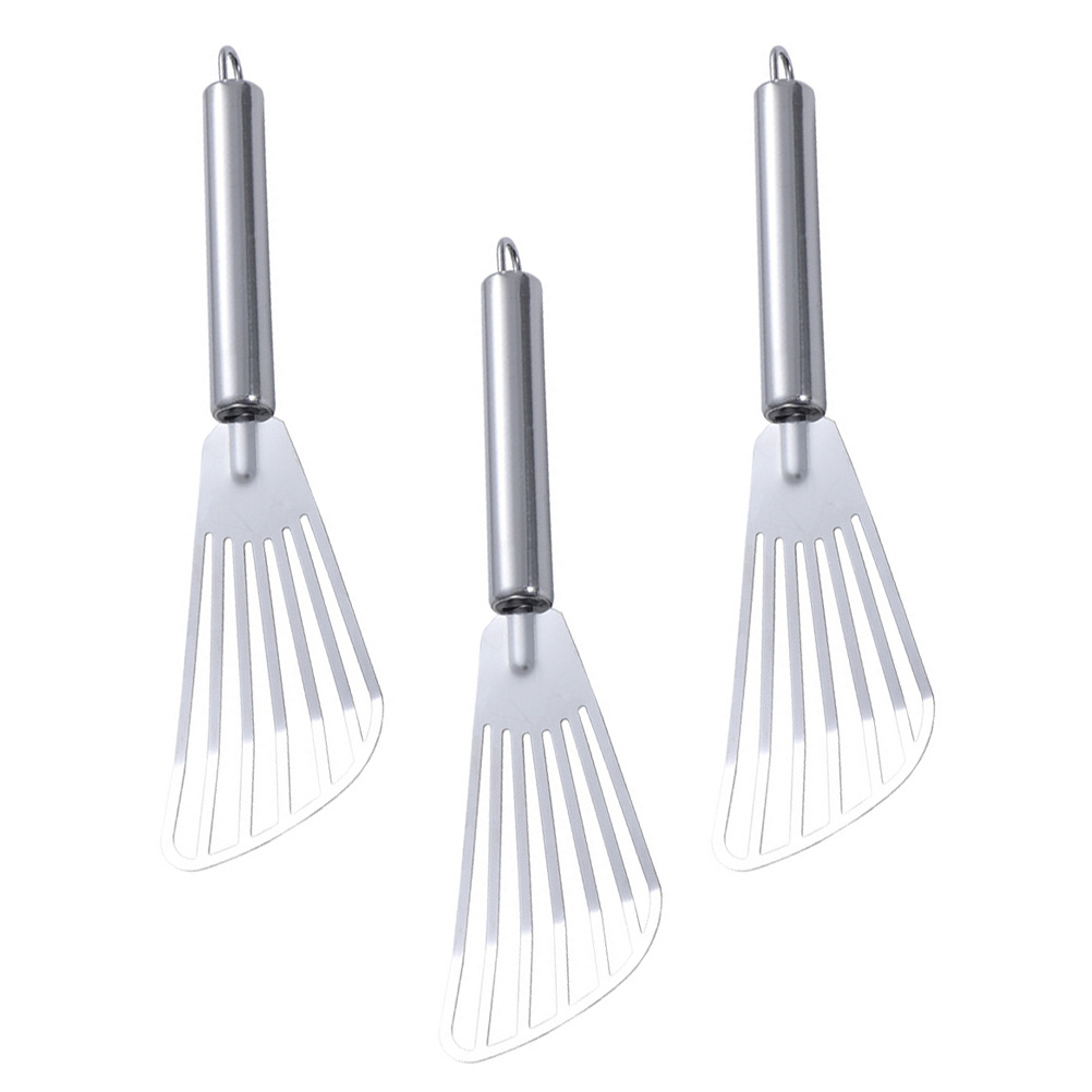 Kitchen Appliances Cooking - Espátula de aço inoxidável 3 pçs