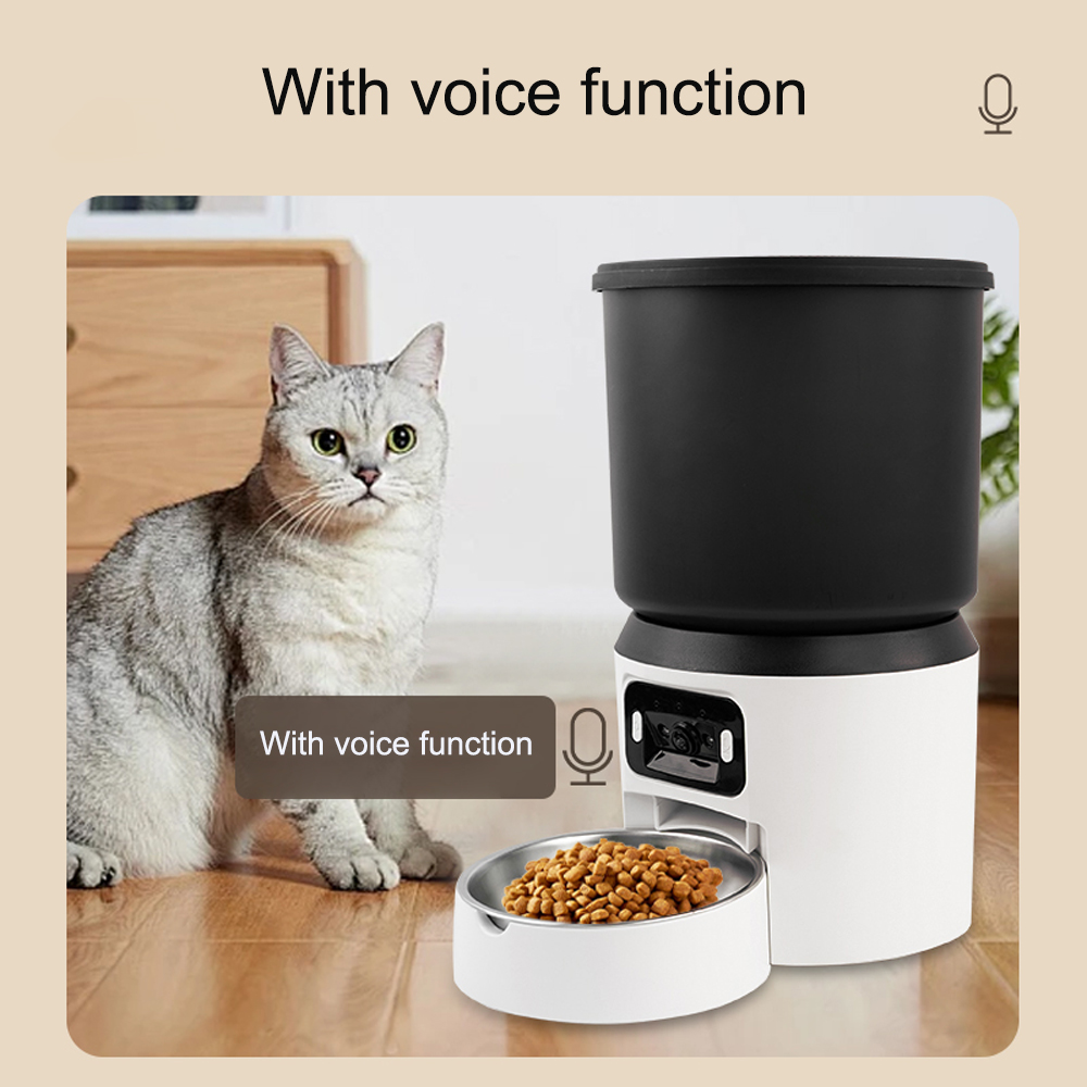 Kitchen Appliances Video - 4l botão alimentador de animais de