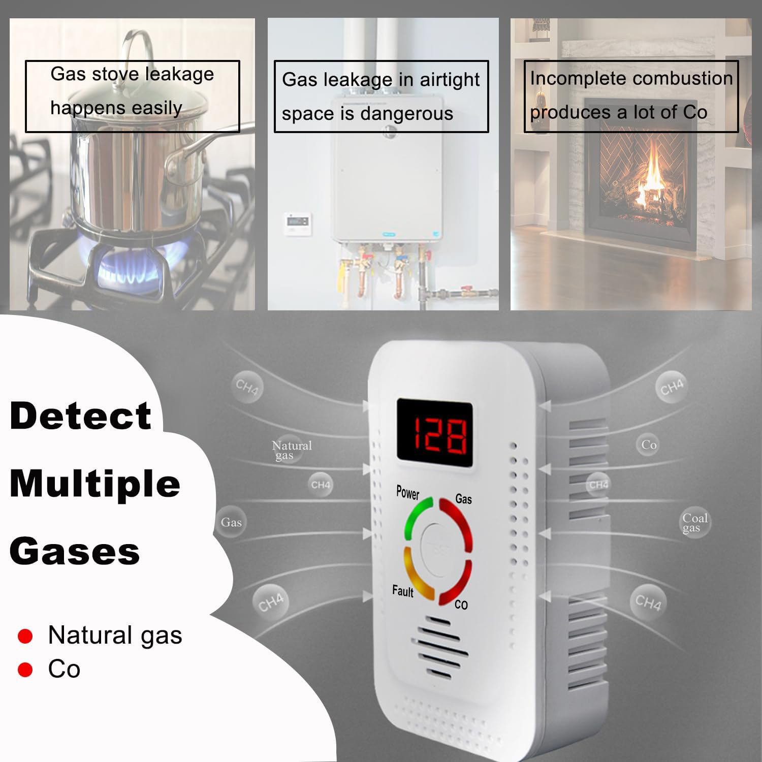Detector de monóxido de carbon - Kitchen Appliances Video avaliação e preço