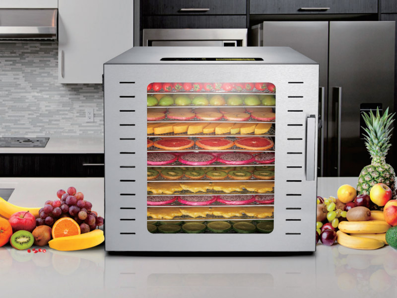 Desidratador Industrial de 12  - Dehydrator Tray Electric avaliação e preço