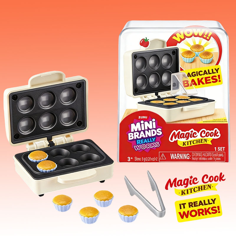ZURU Mini Brands Magic Cook Ki - Kitchen Appliances Cooking avaliação e preço