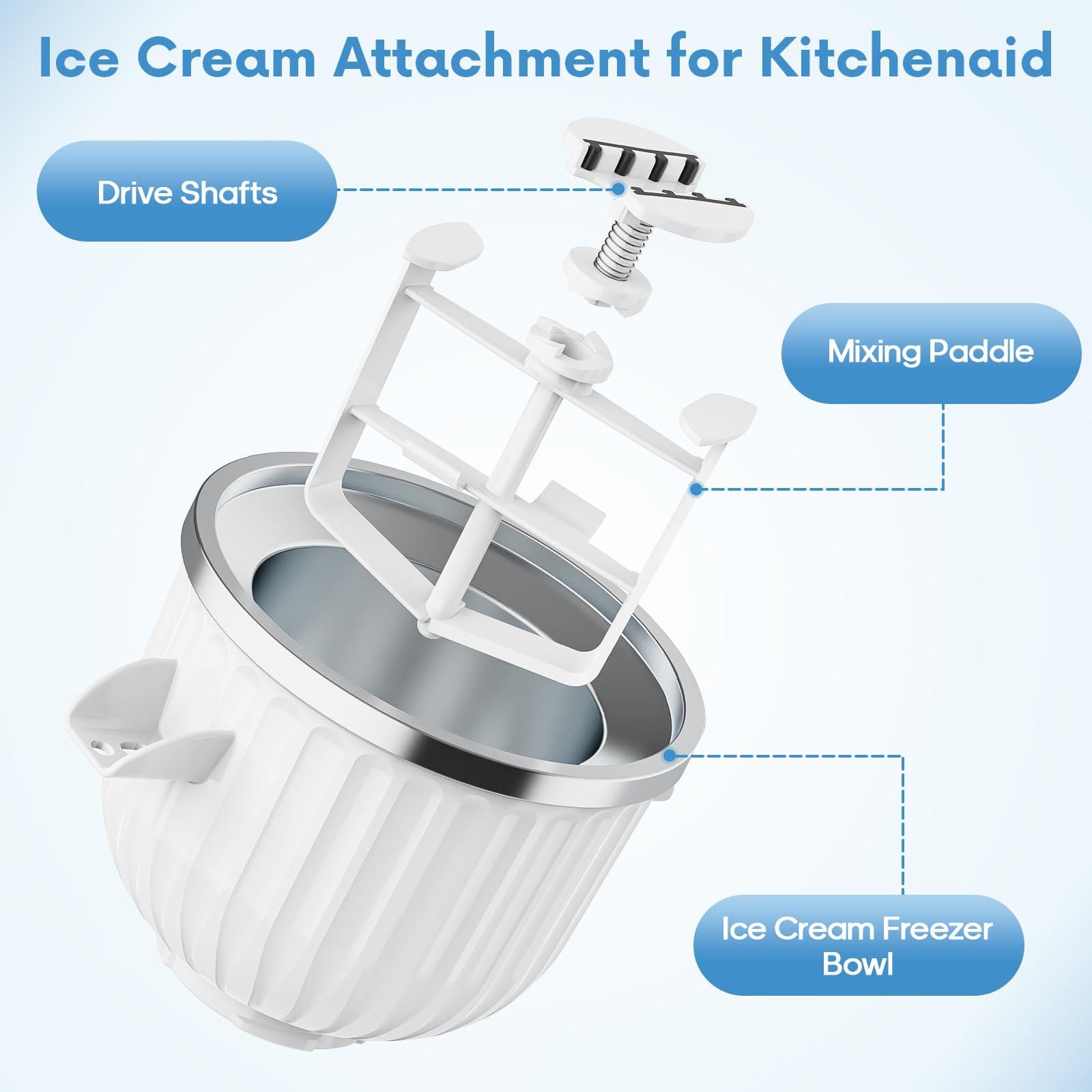 Acessório para Fazer Sorvete d - Kitchen Appliances Germany avaliação e preço