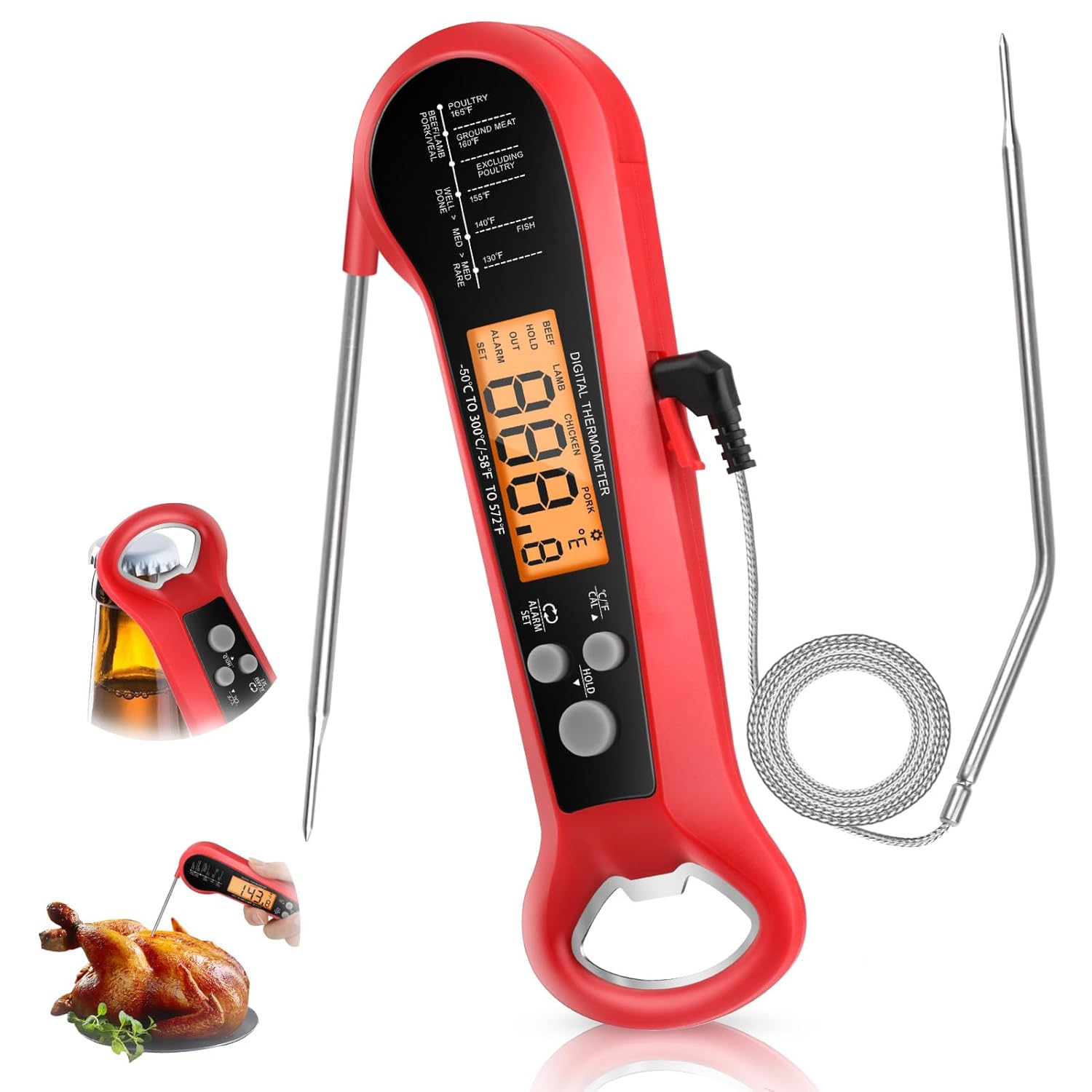 Termômetro Digital Profissiona - Kitchen Appliances Cooking avaliação e preço
