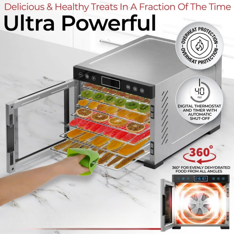Desidratador de Alimentos Mill - Dehydrator Tray Electric avaliação e preço